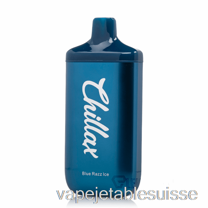 Vape Suisse Chillax 9000 Jetable Bleu Razz Ice